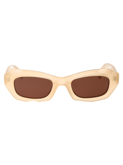 Off-white Venezia Sand Sunglasses In 1760 Sand