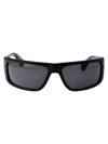 Off-white Black Bologna Sunglasses In 1007 Black