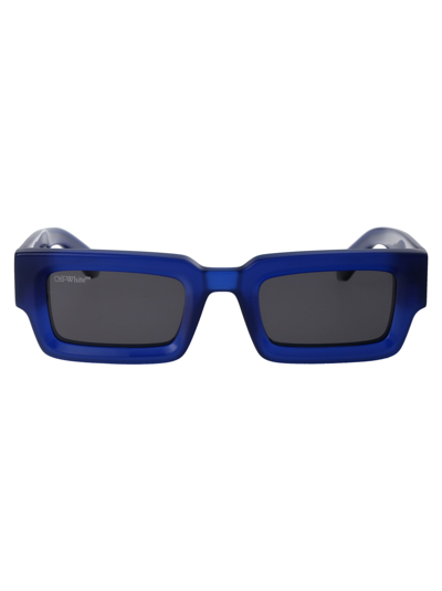 Off-white Sunglasses In 4607 Blue