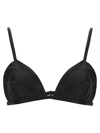Retrof�te Esti Leather Bra In Black