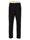 Wales Bonner Urban Chic Side Stripe Pants In White/black