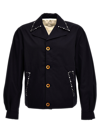 Wales Bonner Delaney Stud-embellished Jacket In Blue