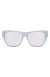Givenchy Women's Gv Day 55mm Square Sunglasses In Light Blue