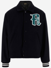 Aries Oversize Ribbed Cuffs Hem Side Pockets Jacket In Black