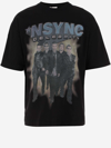 1989 Studio Cotton T-shirt With Contrasting Graphic Print In Black