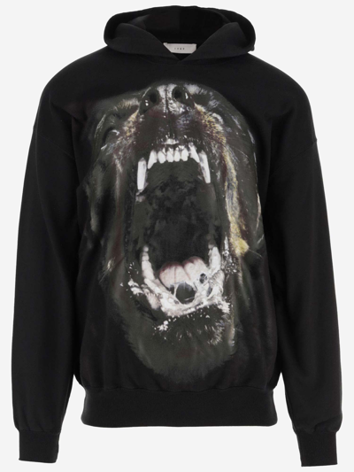 1989 Studio Graphic Printed Cotton Hoodie In Black