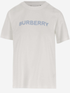 BURBERRY COTTON T-SHIRT WITH LOGO