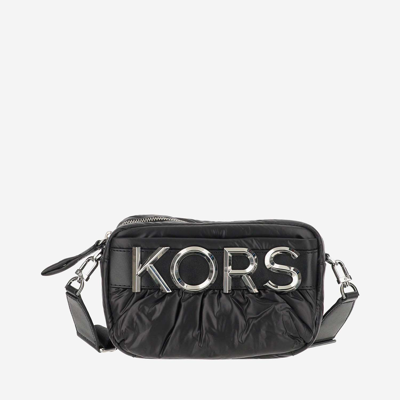 Michael Michael Kors Logo Crossbody Bag In Black