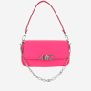 Michael Michael Kors Parker Medium Leather Shoulder Bag In Fuchsia