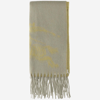 BURBERRY WOOL BLEND SCARF WITH EKD