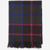 ETRO WOOL SCARF WITH CHECK PATTERN