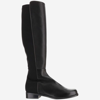 Stuart Weitzman Leather Reserve Boots In Black