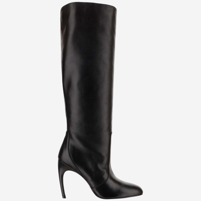 Stuart Weitzman Luxecurve 100mm Boots In Black