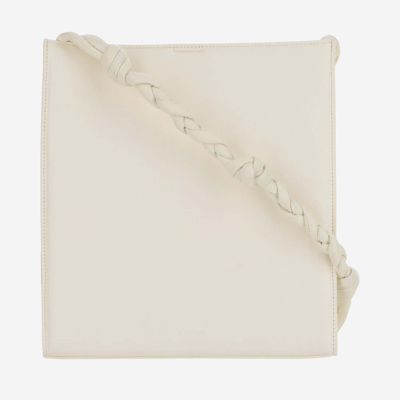 Jil Sander Medium Tangle Bag In Ivory