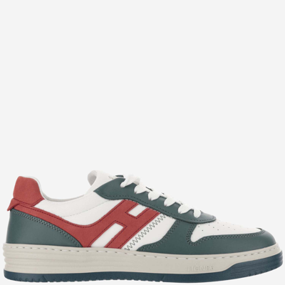 Hogan H630 Panelled Sneakers In Multi