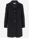 ALBERTO BIANI SINGLE-BREASTED WOOL COAT