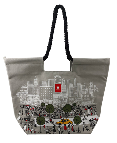 Macy's New York City Large Weekender Bag, Created For  In Gray