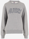 AUTRY COTTON SWEATSHIRT WITH LOGO