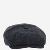 Stetson Tweed Wool Cap In Blue