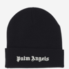 PALM ANGELS WOOL BEANIE WITH LOGO
