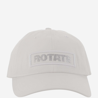 Rotate Birger Christensen Logo Baseball Cap In White