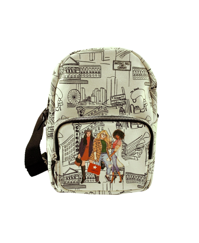 Macy's San Francisco Canvas Backpack, Created For  In Natural Canvas