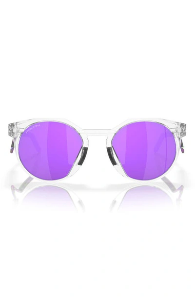 Oakley Unisex Sunglasses Oo9279 Hstn Metal In Prizm Violet