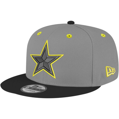 New Era Graphite Dallas Cowboys Volt Two-tone 9fifty Snapback Hat