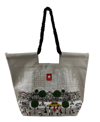 MACY'S CHICAGO LARGE CANVAS WEEKENDER BAG, CREATED FOR MACY'S