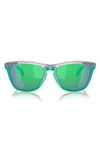Oakley Frogskins™ Range 55mm Prizm™ Keyhole Sunglasses In Black Green