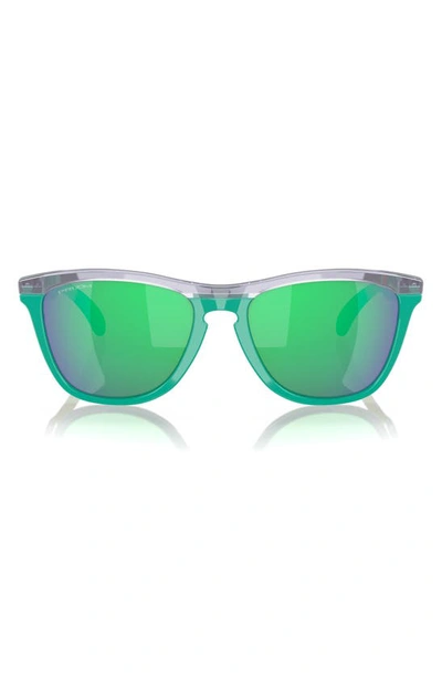 Oakley Frogskins™ Range 55mm Prizm™ Keyhole Sunglasses In Black Green