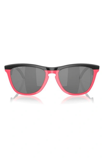 Oakley Frogskins™ Hybrid 55mm Prizm™ Keyhole Sunglasses In Black