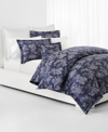 Ralph Lauren Mya Comforters In Navy