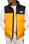 The North Face Nuptse® 1996 Packable Quilted Down Vest In Summit Gold/ Tnf Black