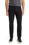 7 For All Mankind The Straight Leg Jeans In Black