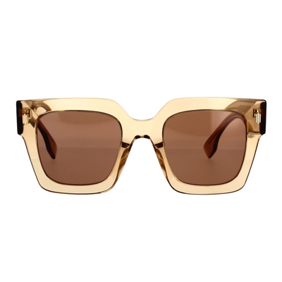 Fendi Sunglasses In Beige