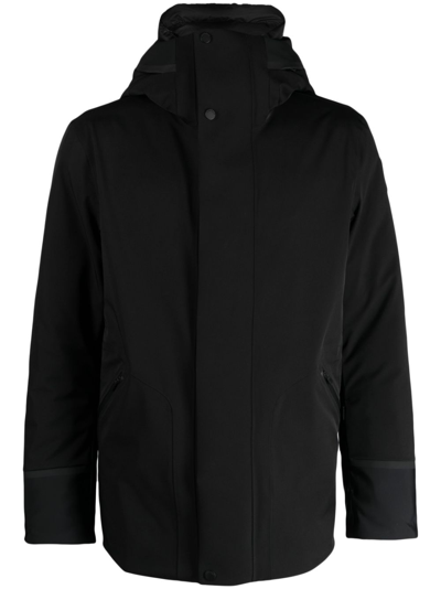 Fusalp Black Lyor Hooded Ski Coat