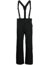 Fusalp Mens Marin Flash Straight-leg Stretch-softshell Ski Trousers In Schwarz