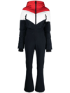 Fusalp Kira Tech Down Ski Suit In Blue