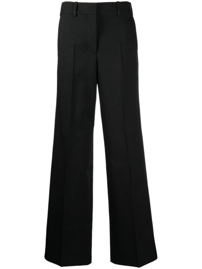 Off-white Tech Drill Tailored Trousers In Black