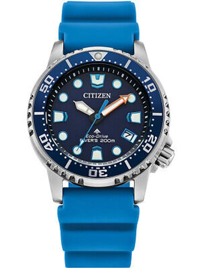 Pre-owned Citizen Eo2028-06l Eco-drive Marine Promaster Mens Watch