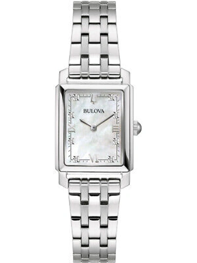 Pre-owned Bulova 96p244 Sutton Ladies Watch 21mm 3atm