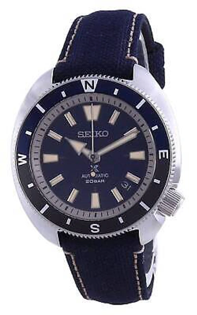 Pre-owned Seiko Prospex Tortoise Land Edition Automatic Diver's Srpg15k1 Men's Watch 200m
