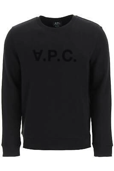 Pre-owned Apc Sweatshirt Hoodie A.p.c. Men Size S Cofaxh27378 Lzz Black