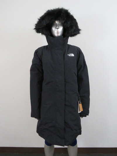 Pre-owned The North Face Womens  Arctic Parka 2 Down Warm Winter Jacket - Black / Black In Tnf Black / Tnf White Logo / Black Fur