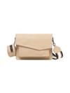 Botkier Cobble Hill Leather Crossbody Bag In Latte