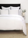 Pom Pom At Home Langston Sateen Duvet & Shams Collection In Ocean