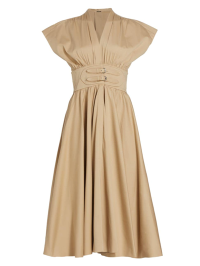 Alexis Bardello Dress In Khaki