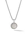 David Yurman Women's Initial Charm With Pavé Diamonds In Initial T