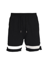 Ser.o.ya Men's Chris Shorts In Black White